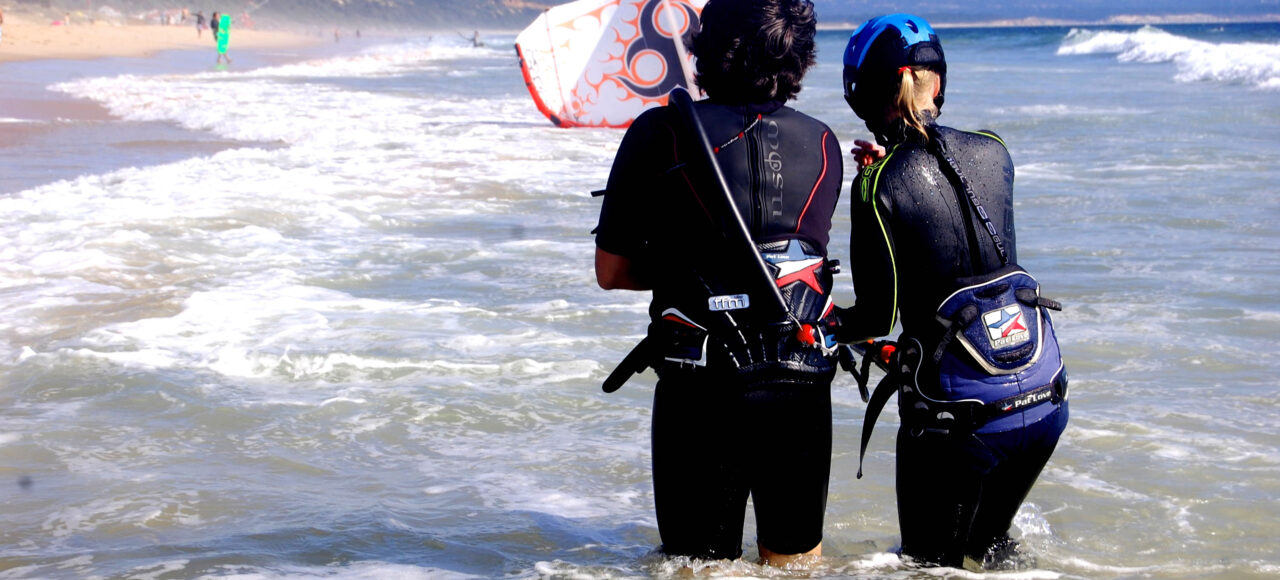 kitesurf first lessons in costa da caparica